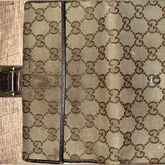 Gucci Contenintal Wallet in Signature GG Monogram Canvas Snappy & Zippy - Picture 7 of 11